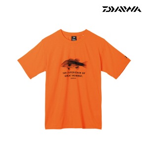 한국다이와 DE-6622 오렌지그래픽 티셔츠